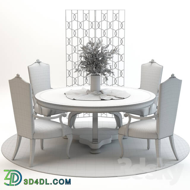 Table _ Chair - Christopher Guy Grace Dining Set