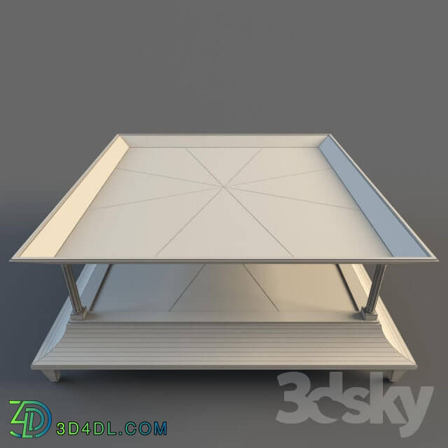 Table - MADRAS SQUARE COFFEE TABLE