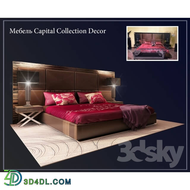 Bed - Bed Capital Collection Decor