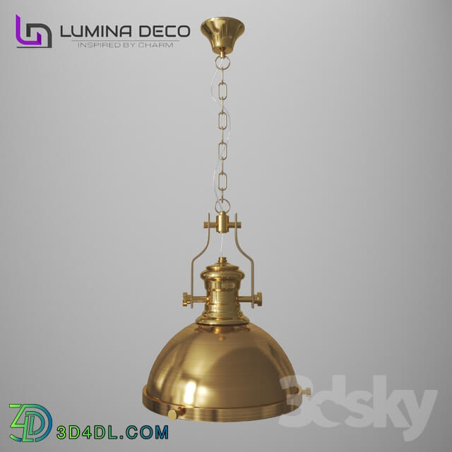 Ceiling light - _OM_ Suspension Lumina Deco Ettore bronze