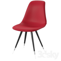 Chair - Angel Genuine Leather Upholstered Dining Chair 