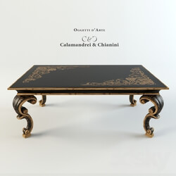 Table - Coffee table Calamandrei _amp_ Chianini Tavoli 1500 