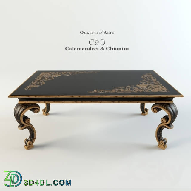 Table - Coffee table Calamandrei _amp_ Chianini Tavoli 1500