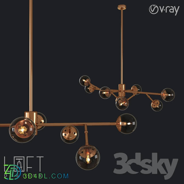 Ceiling light - Pendant lamp LoftDesigne 4576 model