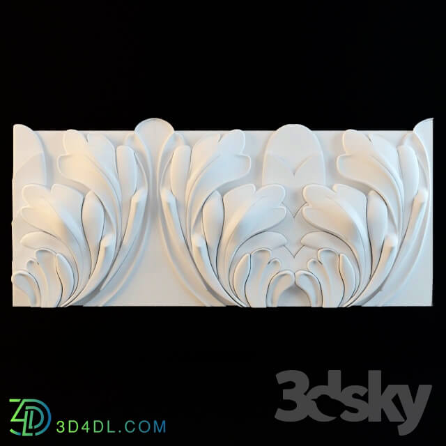 Decorative plaster - Decorative molded element