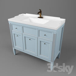 Bathroom furniture - Drawers _CAPRIGO__ collection _ALBION__ width 1020 mm 