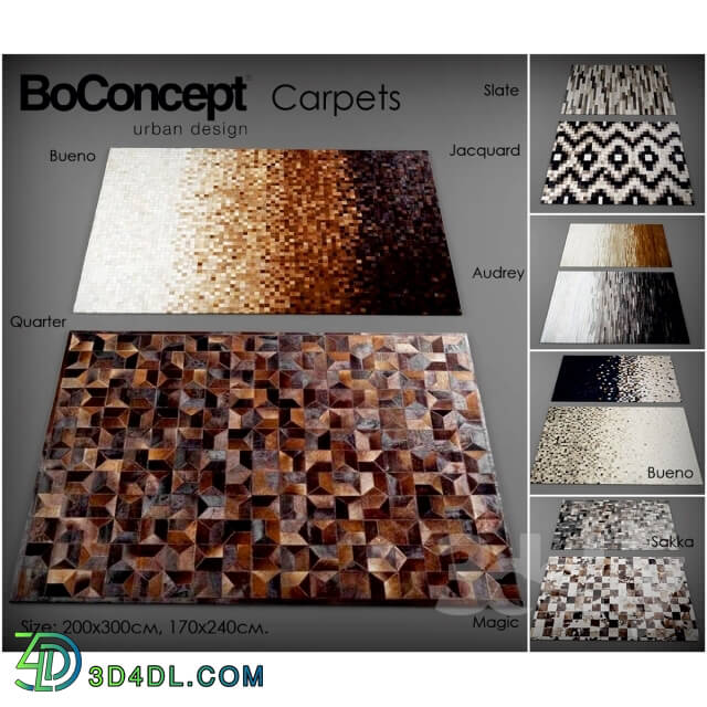 Carpets - Collection of carpets from Bo Concept