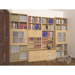 Wardrobe _ Display cabinets - Rack for books 