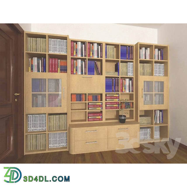 Wardrobe _ Display cabinets - Rack for books
