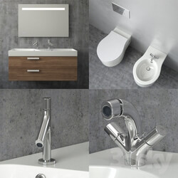 Bathroom furniture - Jacob Delafon FORMILIA RYTHMIK _Full set_ 
