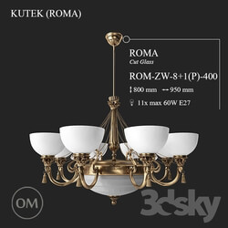 Ceiling light - KUTEK _ROMA_ ROM-ZW-8 _ 1 _P_ -400 