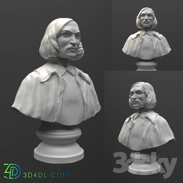 Sculpture - The bust of Gogol