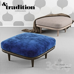 Other soft seating - fly pouf andtradition 