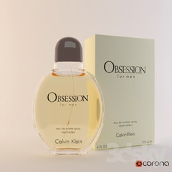 Bathroom accessories - Calvin Klein - Obsession for men spray 125 ml 