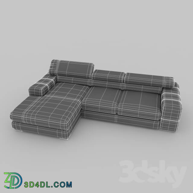 Sofa - Leather sofa