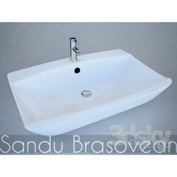 Wash basin - Modern sink with faucet 