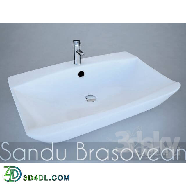 Wash basin - Modern sink with faucet