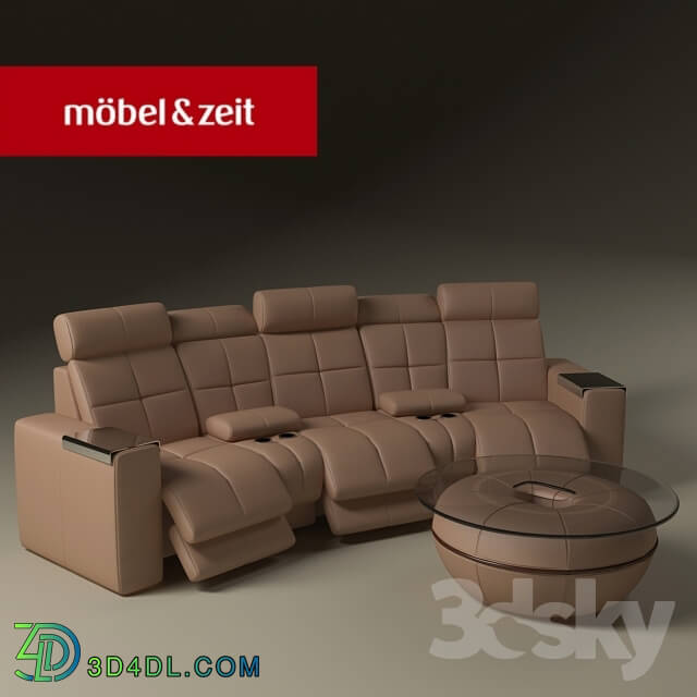 Sofa - Sofa and coffee table. Mobel _amp_ Zeit