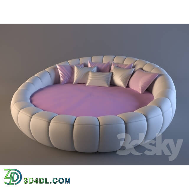 Bed - Round bed F3682