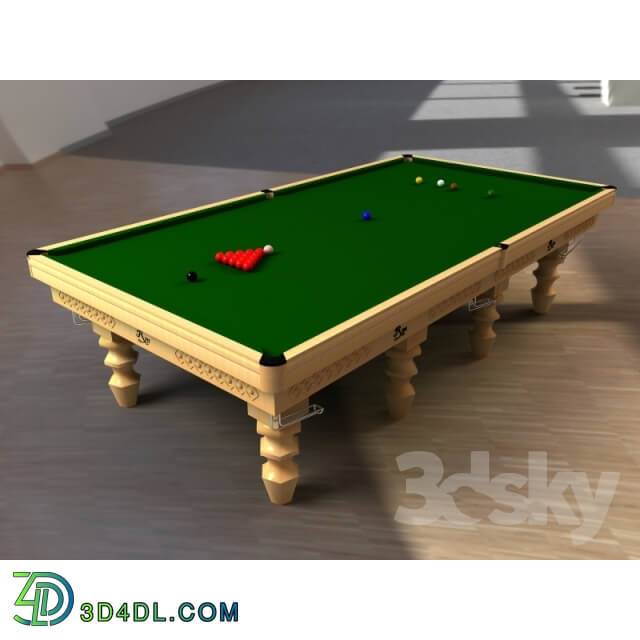 Billiards - billiard table