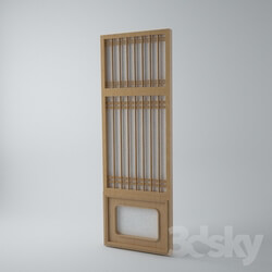 Doors - Japanese Shoji Door Style 03 