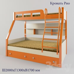 Bed - Bunk bed Rio 