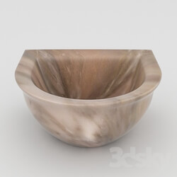 Wash basin - Qurna marble KM16 