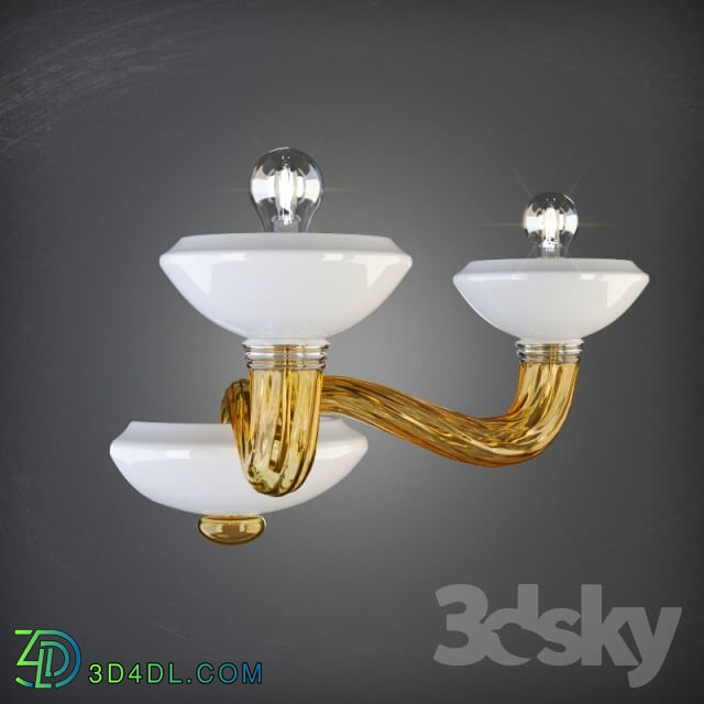 Wall light - BAROVIER _amp_ TOSO Kensington 5672_02