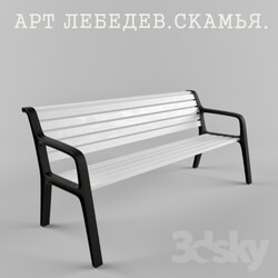Other architectural elements - bench artlebedev 