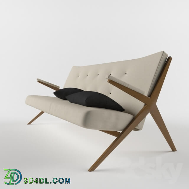 Sofa - Wooden Modern Sofa