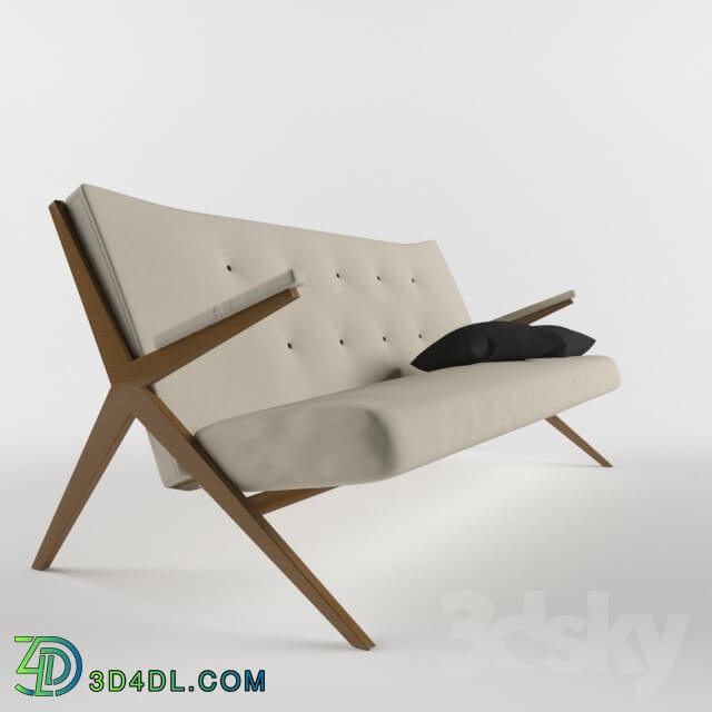 Sofa - Wooden Modern Sofa