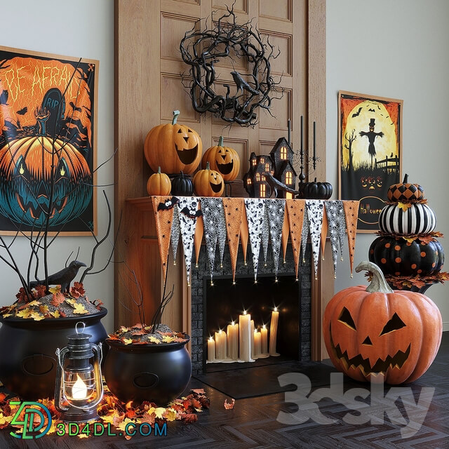 Decorative set - Halloween decor set