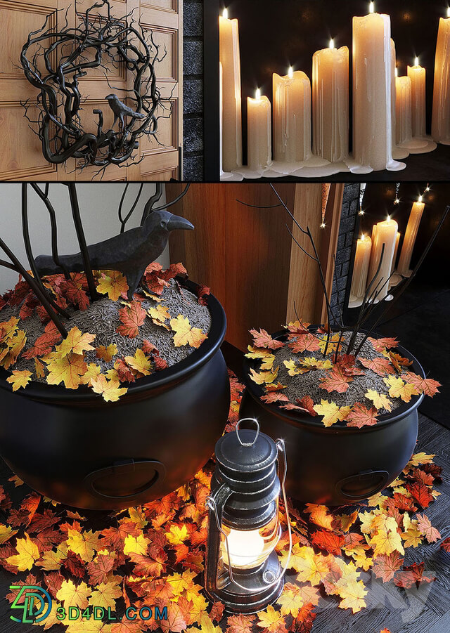 Decorative set - Halloween decor set