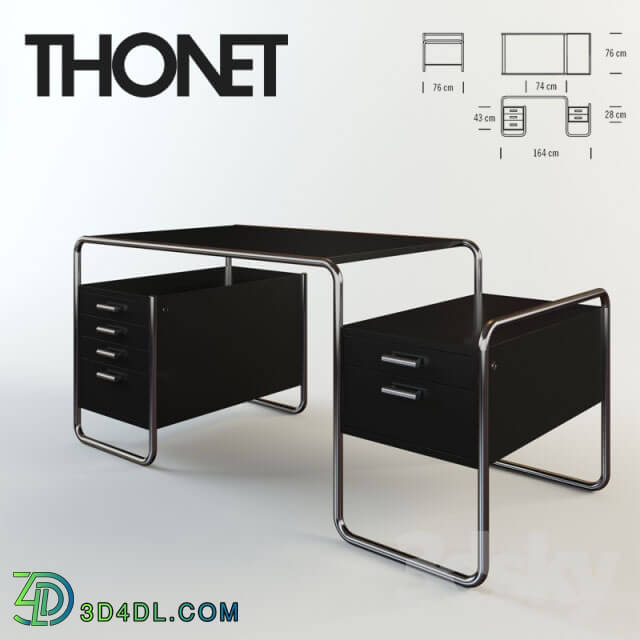 Table - Set tables Thonet S 285 _ B 117
