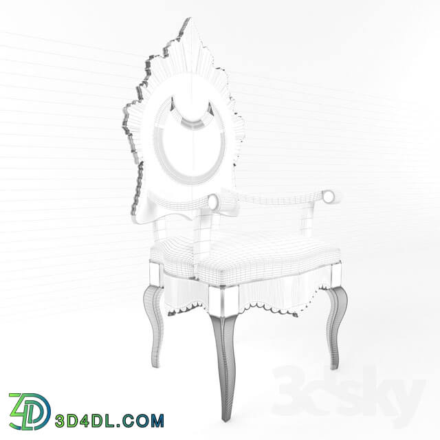 Chair - chair_ oriental_ middle eastern_ ottoman