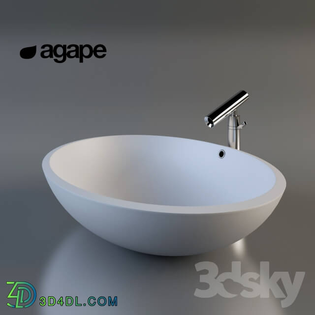 Wash basin - agape spoonxl _ square