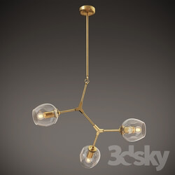 Ceiling light - GRAMERCY HOME - ALDA CHANDELIER CH140-3 