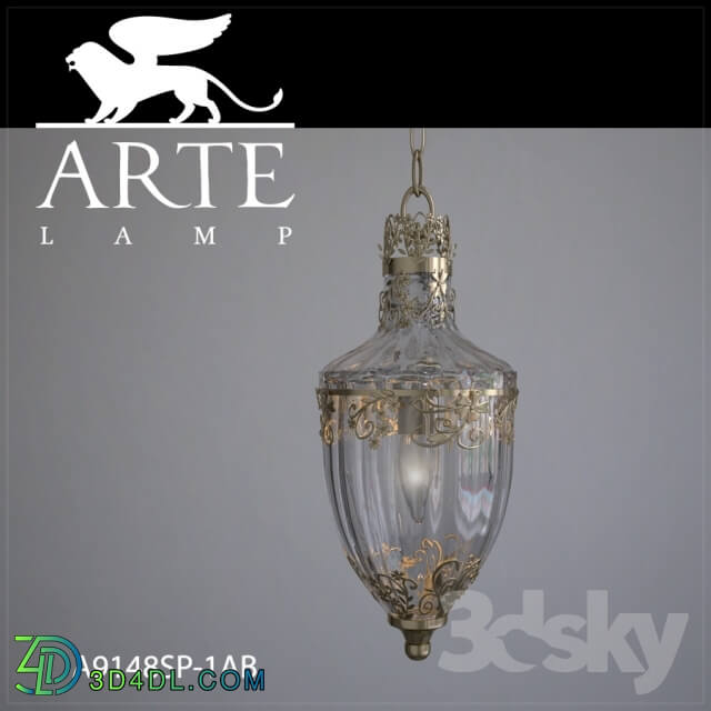 Ceiling light - Hanging lamp Arte Lamp A9148SP-1AB