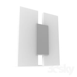 Wall light - 96042 LED sconce METRASS 2_ 2x5W _LED__ L170_ H200_ aluminum_ white _ plastic_ matte 