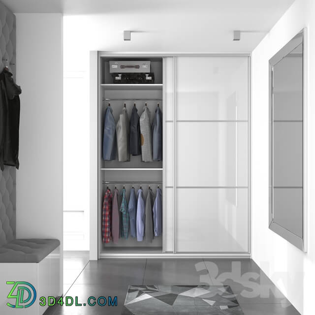 Wardrobe _ Display cabinets - Wardrobe Close Profile