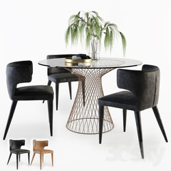 Table _ Chair - Melrose Chair 