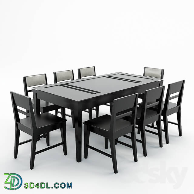 Table _ Chair - Sbrother Dining Set