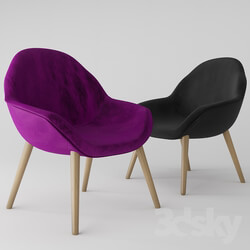 Chair - Velvet armchair 