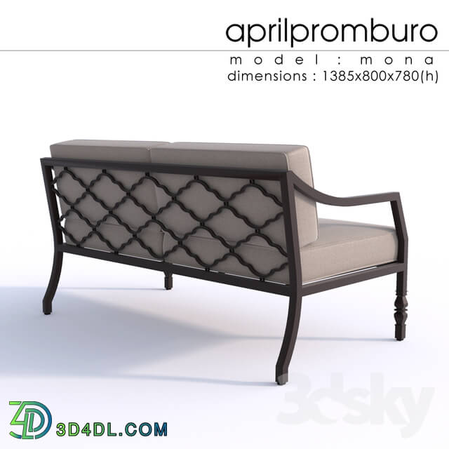 Sofa - _OM_ Aprilpromburo Mona 2-seat sofa