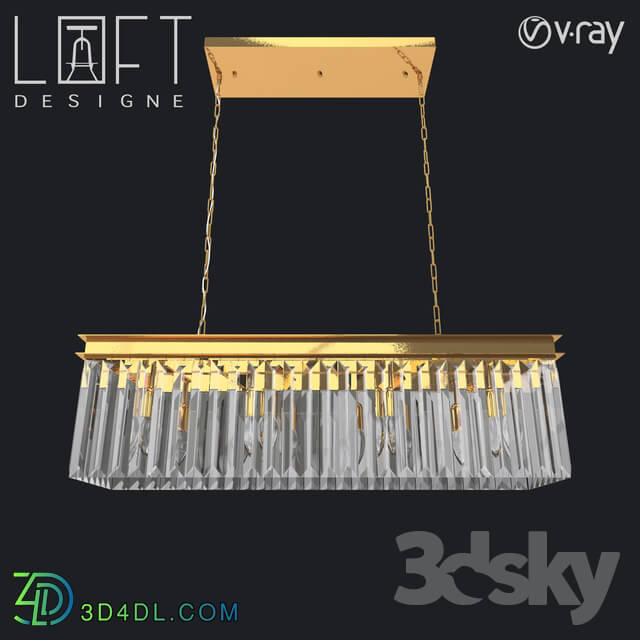 Ceiling light - Pendant lamp LoftDesigne 4648 model