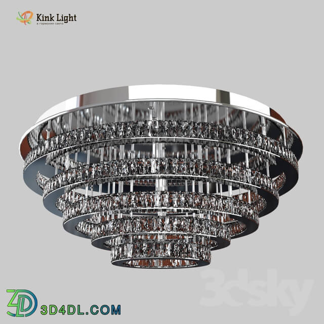 Ceiling light - Chandelier Tor-crystal. Art. 08555