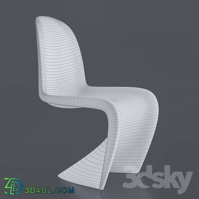 Chair - Chair Panton S Chair Shiny white