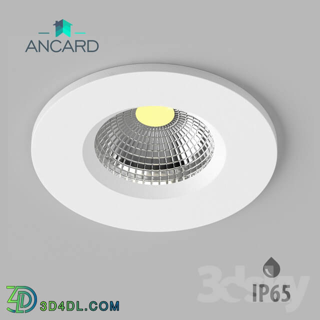 Spot light - Recessed waterproof IP65 lamp from Ancard