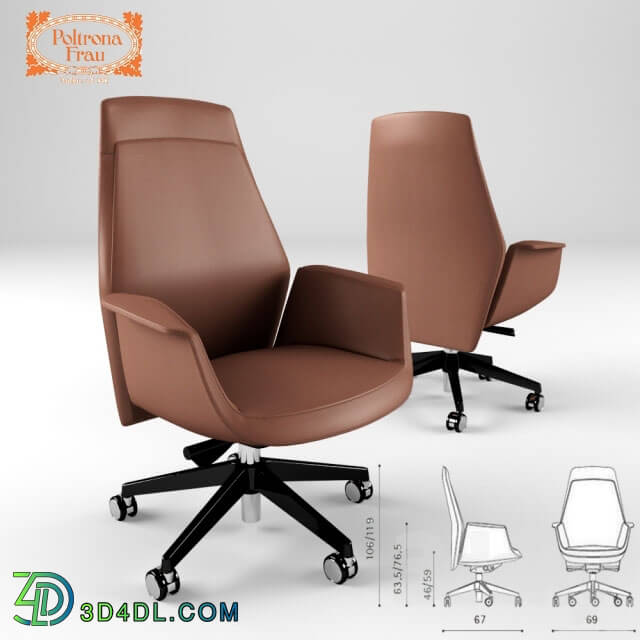 Office furniture - Poltrona Frau-Downtown Executive