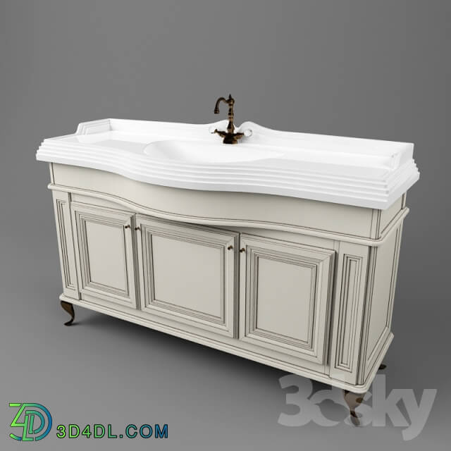 Bathroom furniture - Drawers _CAPRIGO__ collection _FRESCO__ width 1506 mm